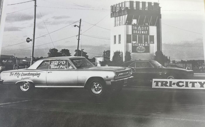 Tri-City Dragway - Ed Quick - Jake Bril - John Pitts Vintage Photo (newer photo)